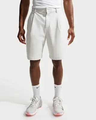 Nike Par Men's Dri-FIT Golf Shorts Photon Dust/Photon Dust/Photon Dust [Photon Dust/Photon Dust/Photon Dust, 4-way stretch knit fabric, 9" inseam]