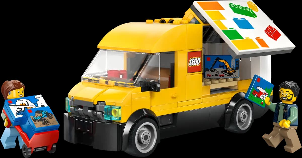 LEGO The LEGO Van 60500 [276 pieces, ages 6+, City]