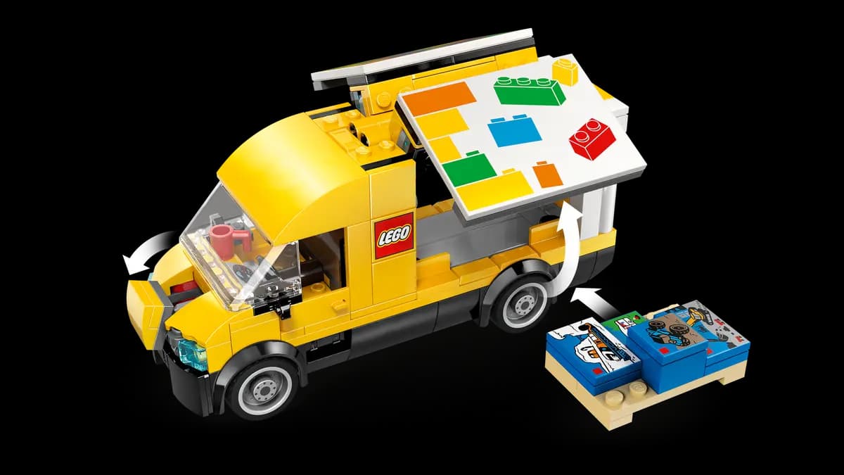 LEGO The LEGO Van 60500 [276 pieces, ages 6+, City]