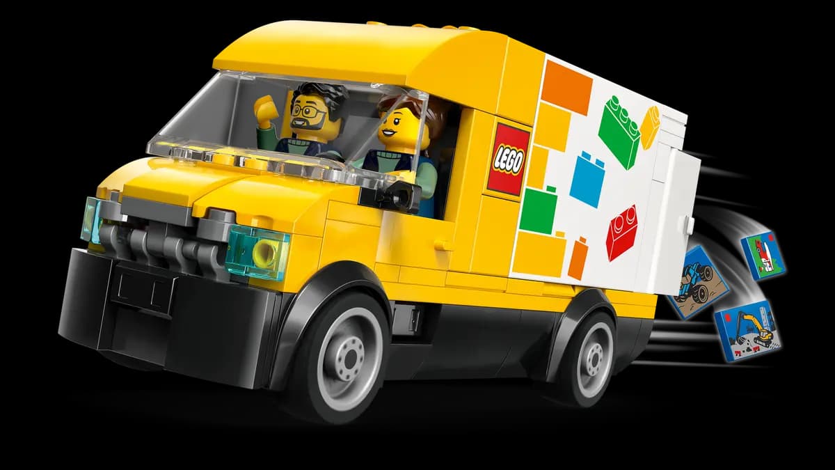 LEGO The LEGO Van 60500 [276 pieces, ages 6+, City]