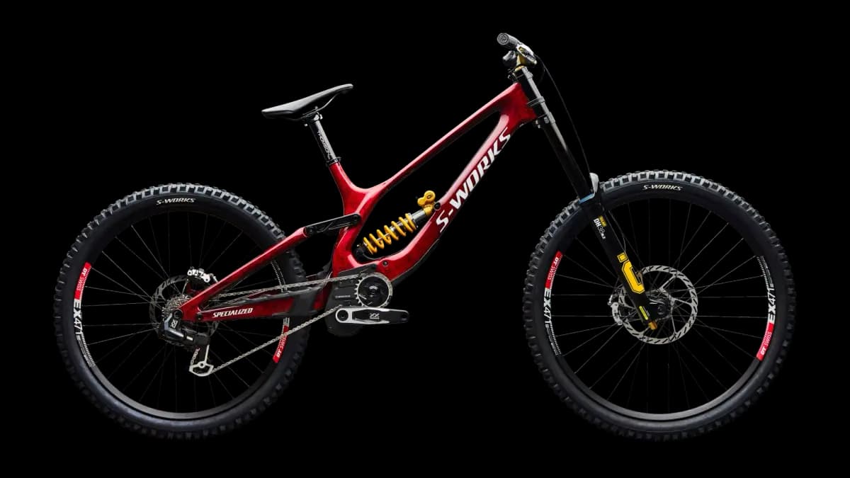 Specialized S-Works Demo 11 LTD - Built for Legends [200mm travel FACT 11m carbon frame with HighGear system, 165mm cranks, reach adjust headset cups, BB adjust, full internal cabl
