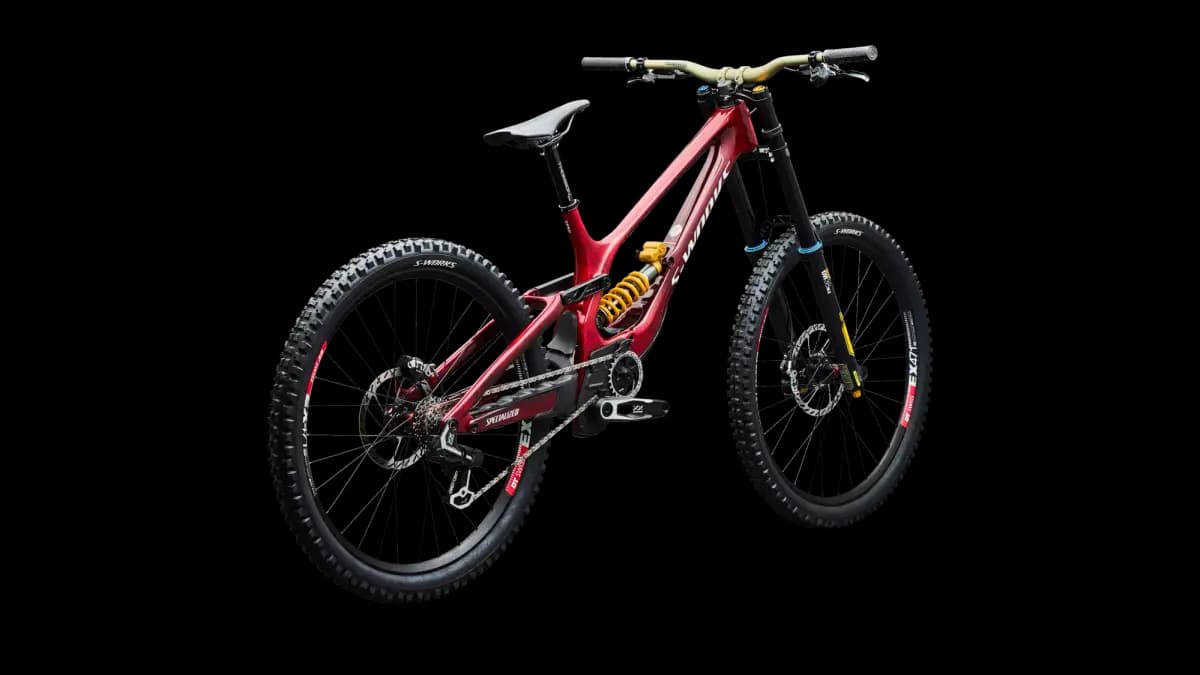 Specialized S-Works Demo 11 LTD - Built for Legends [200mm travel FACT 11m carbon frame with HighGear system, 165mm cranks, reach adjust headset cups, BB adjust, full internal cabl