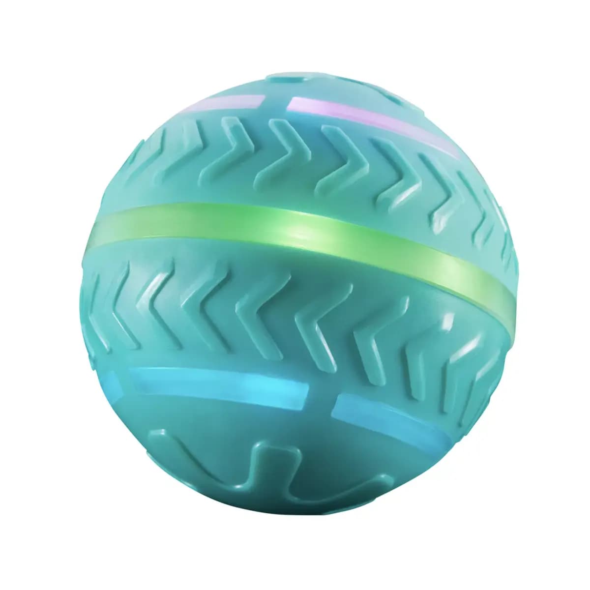 Joyhound® Electronic Light Up Spinning Ball Dog Toy [Includes (1) Dog Toy, Intended For Small dogs, medium dogs, Activity Fetch, Interactive Playtime with Humans,, Color Blue]