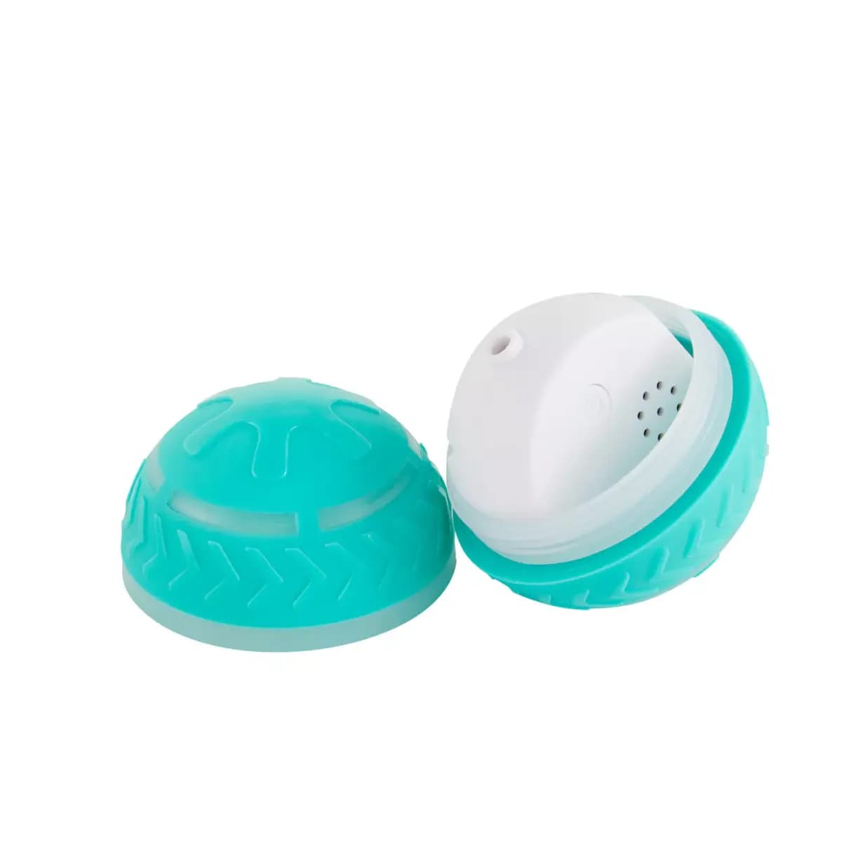 Joyhound® Electronic Light Up Spinning Ball Dog Toy [Includes (1) Dog Toy, Intended For Small dogs, medium dogs, Activity Fetch, Interactive Playtime with Humans,, Color Blue]