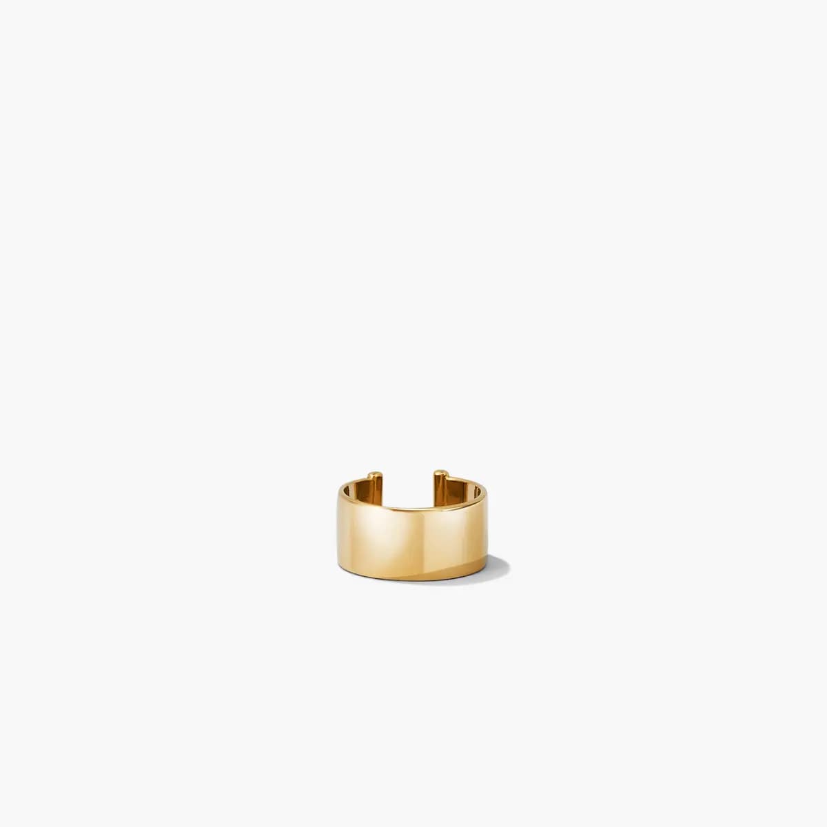 Mejuri Daily Ear Cuff 18k Gold Vermeil [18k Gold Vermeil, Diameter: 12 mm., Polish with a soft cloth]