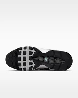 Nike Air Max 95 Big Bubble Men's Shoes Black/Grey Fog/Anthracite/Football Blue [Black/Grey Fog/Anthracite/Football Blue, M 6 / W 7.5, M 6.5 / W 8, M 7 / W 8.5, M 7.5 / W 9, M 8 / W