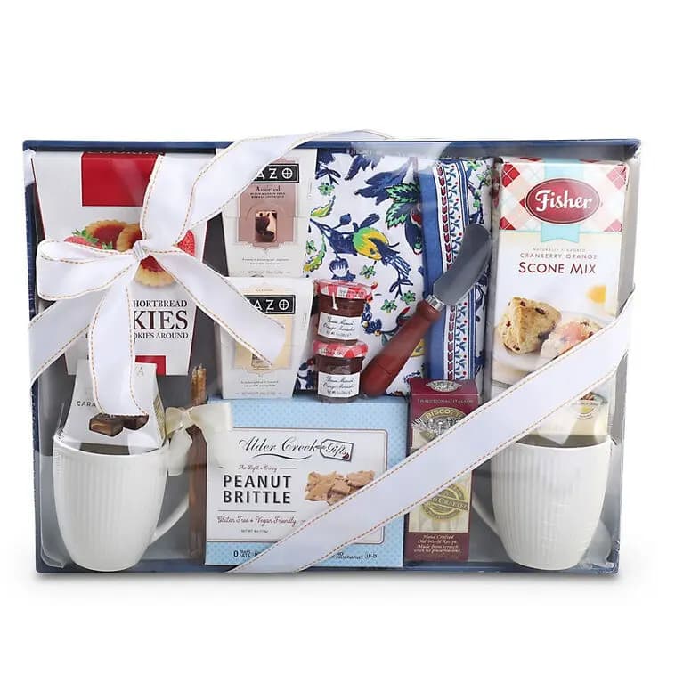 Tea & Treats Gift Tray [20x14x5, Plastic, Manufactured in a facility that also, 734038060552]