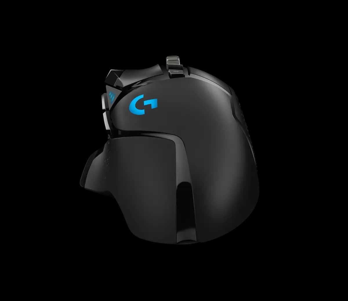 Logitech G502 - Black [1.57 in (40 mm), 2.95 in (75 mm), 5.17 in (131.2 mm)]