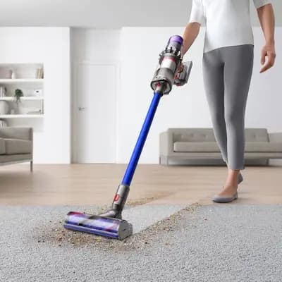 Dyson V11 Cordless Stick Vacuum 10" Cleaning Path Blue : 2-Year Warranty, Multi-Surface, Bagless, Lithium Ion Battery, 3 Speeds [9.84 Inches, 185 Watts, 0 Inches]