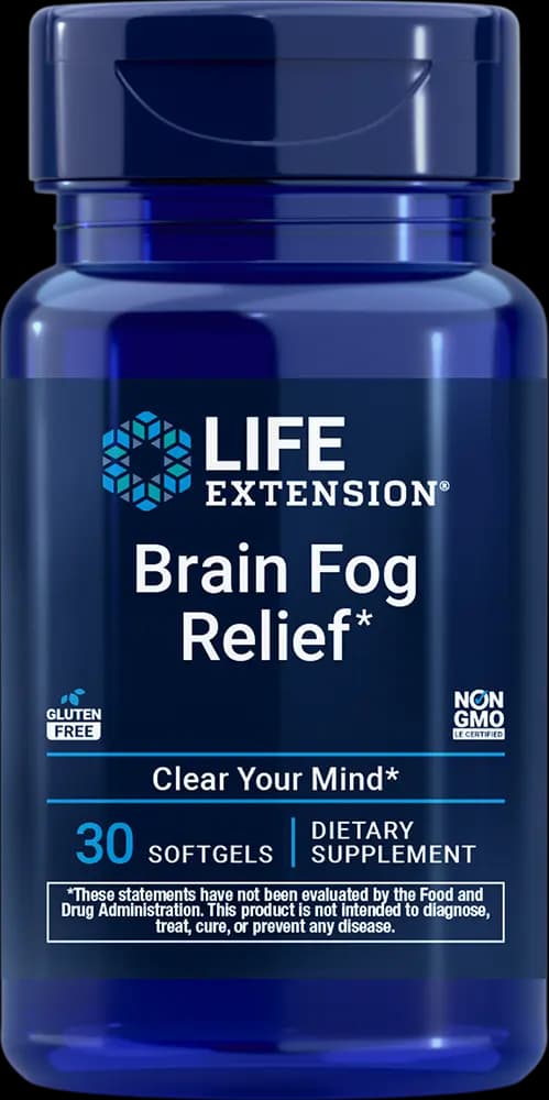 Life Extension Brain Fog Relief 300 mg [1 softgel, 300 mg, 90 mg]
