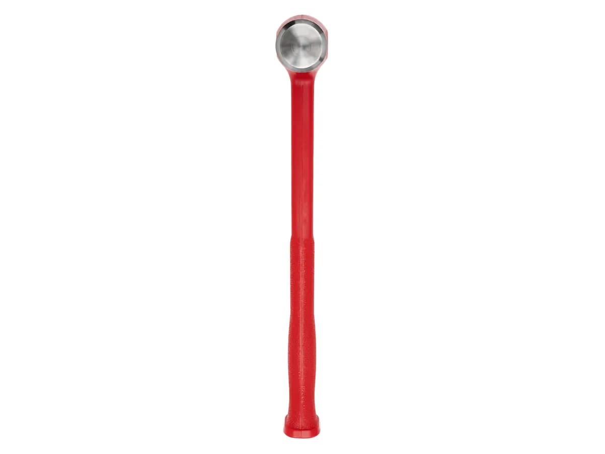 TEKTON 50 oz. Long Handle Ball Peen Dead Blow Hammer [A. Length (in.) 16.5, B. Width (in.) 4.9, C. Height (in.) 1.8]