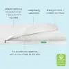 Newton Essential Crib Mattress - White [Dimensions (Overall) 52 Inches (L), 28 Inches (W), Weight 11 Pounds, Suggested Age 0-3 Years, Fill Material 100% Polyethylene]