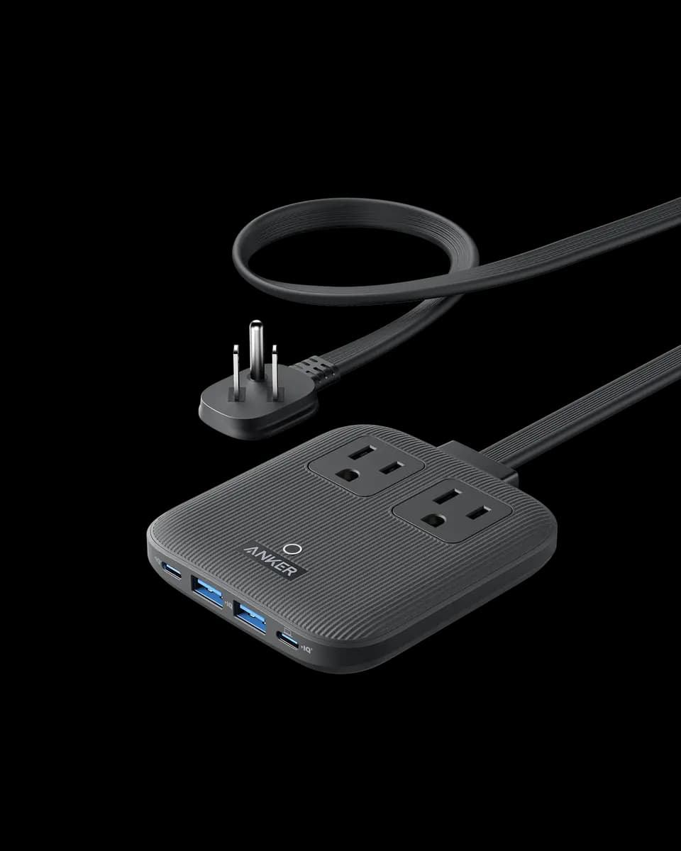 Anker Nano Charging Station (6-in-1, 67W) [125V～ 60Hz 15A (1875W), USB-A 1 / A 2: 5V⎓2.4A, USB-C 1 / C 2 + USB-A 1 / A 2: 45W Max + 12W Max]