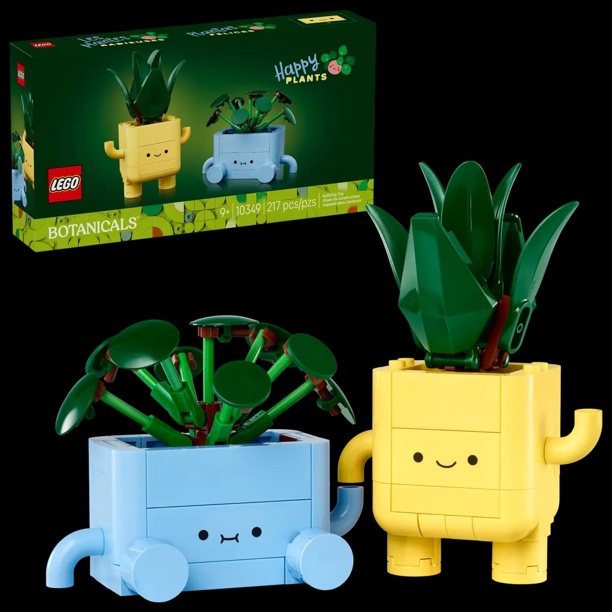 LEGO Happy Plants 10349 [217 pieces, ages 9+, Botanicals]