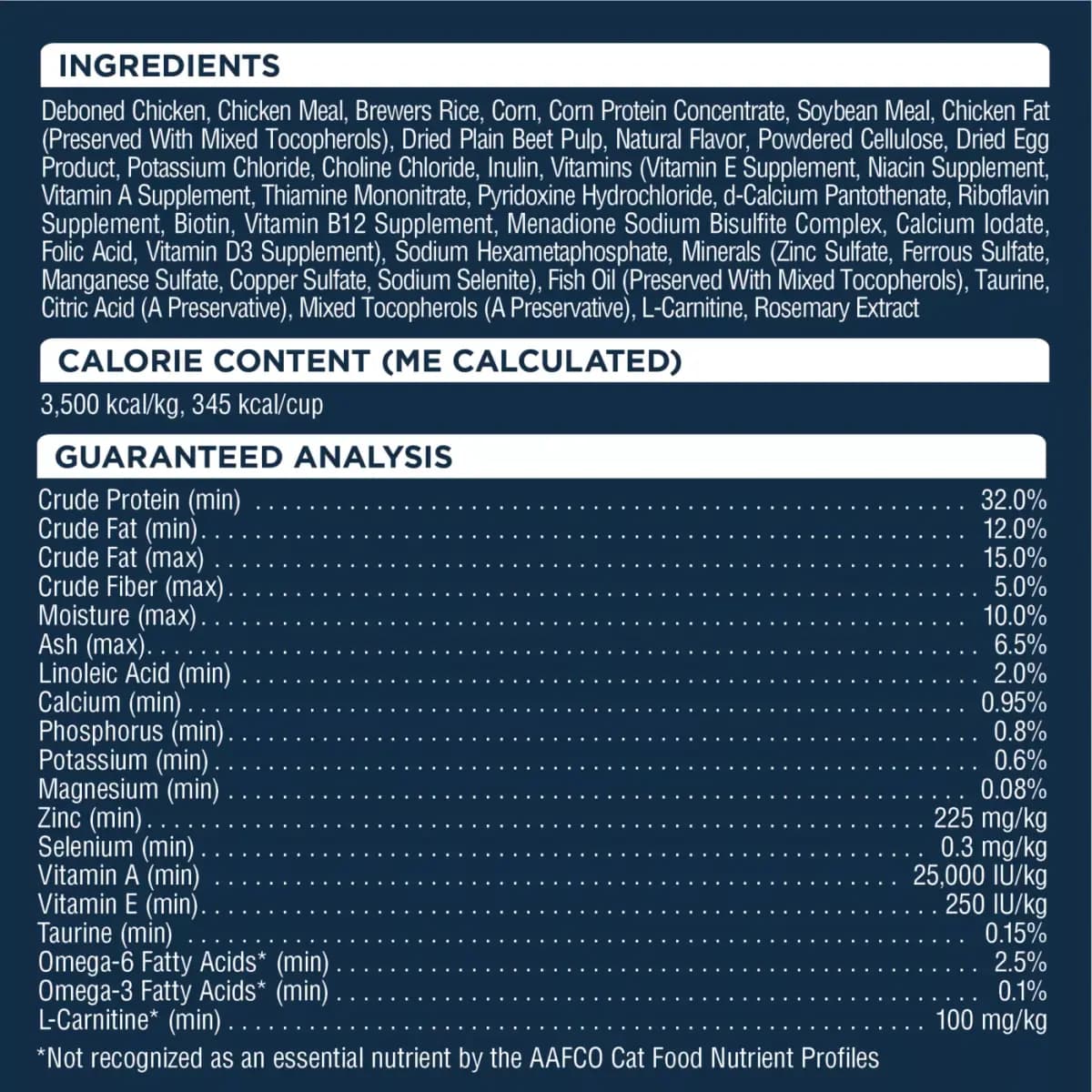 Authority® Everyday Health Indoor Cat Dry Food - Chicken & Rice, With-Grain [Brand Authority®, Life Stage Adult (Ages 1+), Health Consideration Everyday Health, Digestive Health, F