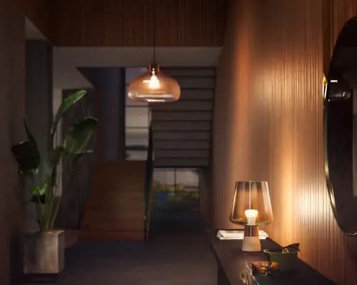 Philips Hue White 75W A19- E26 smart bulb [Standby power consumption 0.2 W, Color temperature 2700 K, Power 10.5 W]