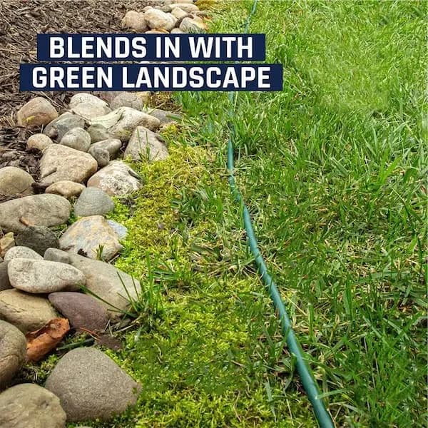 HDX 50 ft. 16/3 Light Duty Indoor/Outdoor Landscape Extension Cord, Green, HD#809-543 [Cord Color: Green, Cord Length (ft.): 50 ft, Features: No Additional Features]