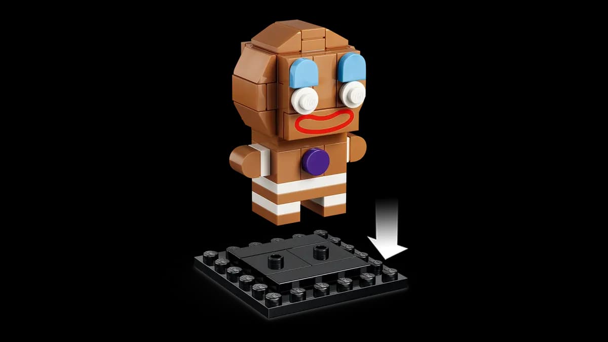 LEGO Shrek, Donkey & Gingy Figures 40923 [259 pieces, ages 10+, BrickHeadz]