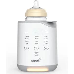 GROWNSY Bottle Warmer for All Bottles, Fast Baby Bottle Warmer for Breastmilk & Formula, Smart Temperature Control with Timer, Thaw, Food Heater [Dimensions (Overall) 6.7 inches (H