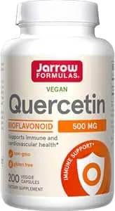 Life Extension Quercetin 500 500 mg, 200 capsules [1 capsule, 500 mg, Cellulose]