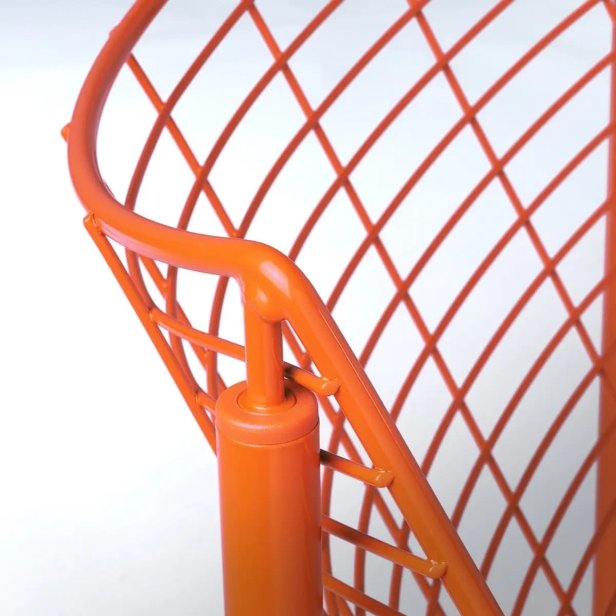 IKEA SKÅLBODA Armchair, orange [Width 25 1/4 ", Depth 27 1/8 ", Height 28 "]