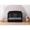 Graco Benton 5-in-1 Convertible Crib with Drawer - Black [Dimensions (Overall) 41.69 inches (H) x 54.72 inches (W) x 29, Weight 44 pounds, Holds up to 50 pounds, Material Wood (Fra