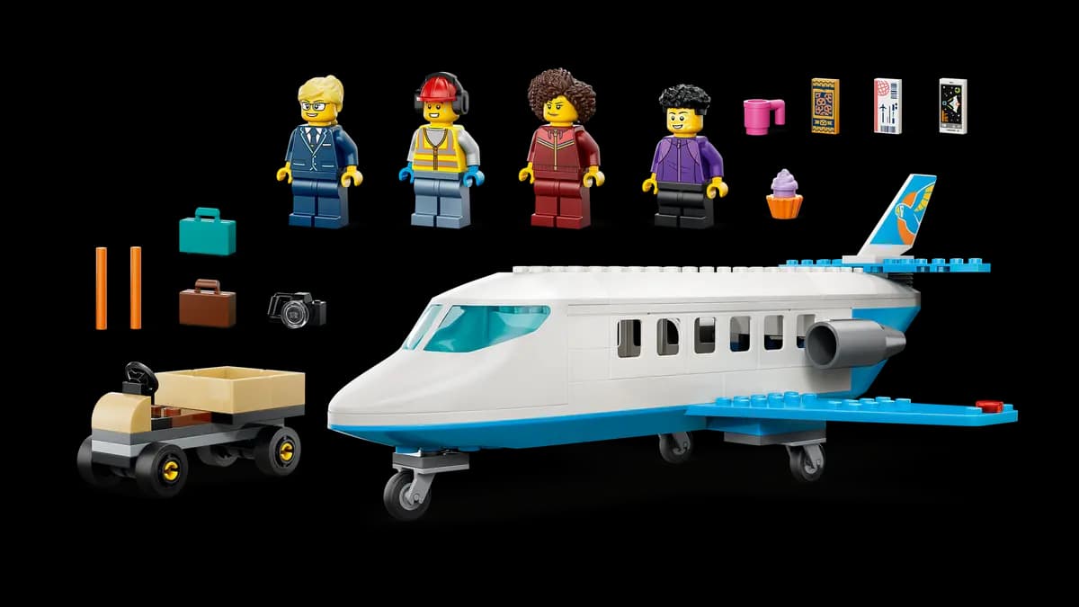 LEGO Passenger Jet 60492 [118 pieces, ages 4+, City]