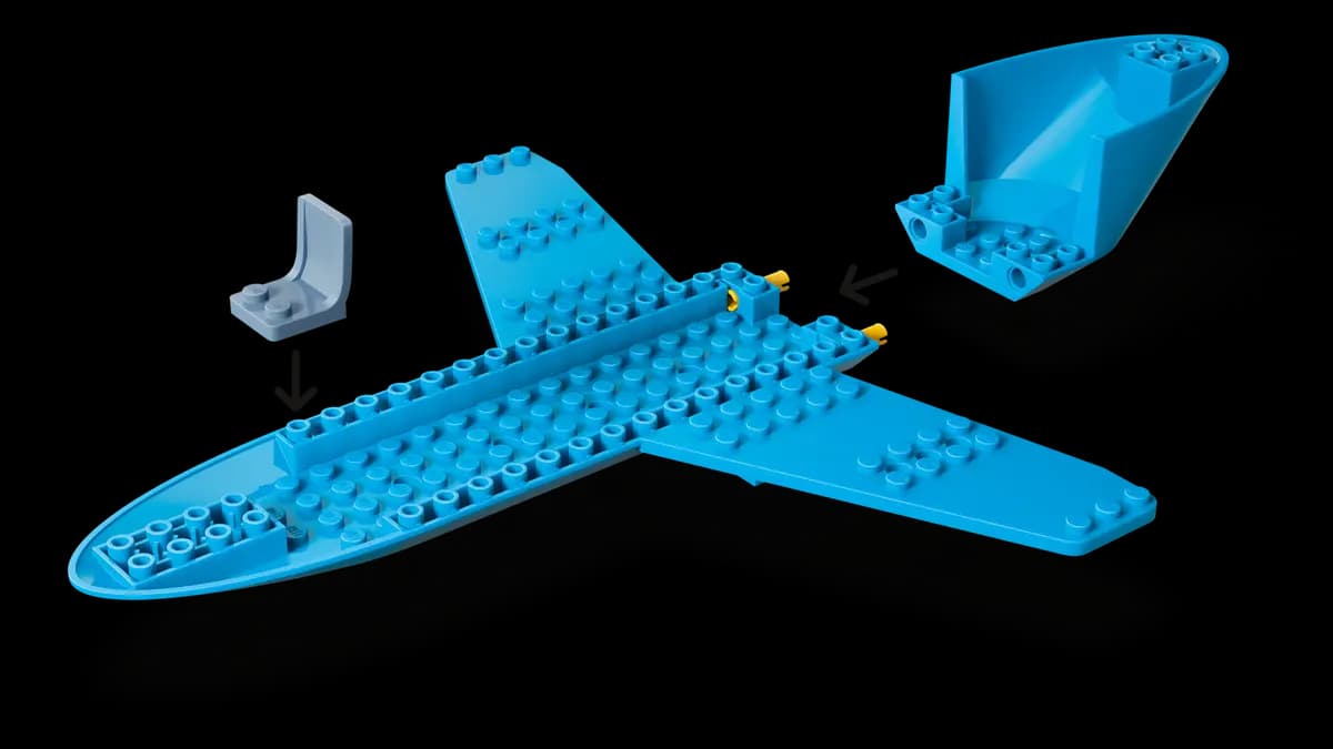 LEGO Passenger Jet 60492 [118 pieces, ages 4+, City]
