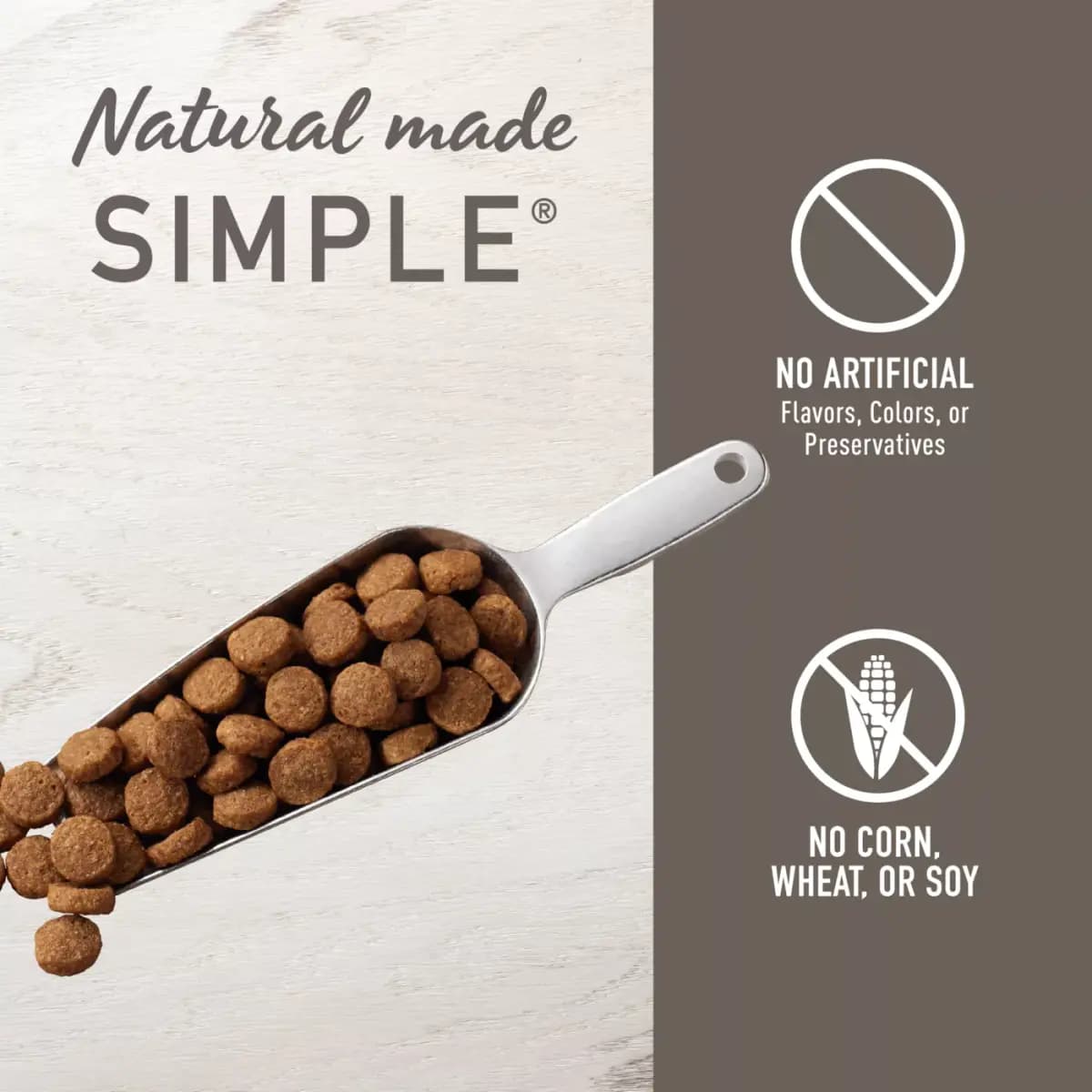 Simply Nourish Adult Dog Food - Fish & Brown Rice [Brand Simply Nourish, Food Type Dry, Life Stage Adult, Flavor Fish & Brown Rice]