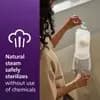 Philips Avent Premium 2-in-1 Bottle Warmer and Sterilizer [Dimensions (Overall) 5.91 Inches (H) x 10.39 Inches (W) x 8.4, Weight 2.86 Pounds, Features Automatic Shut-Off, Warms Eve