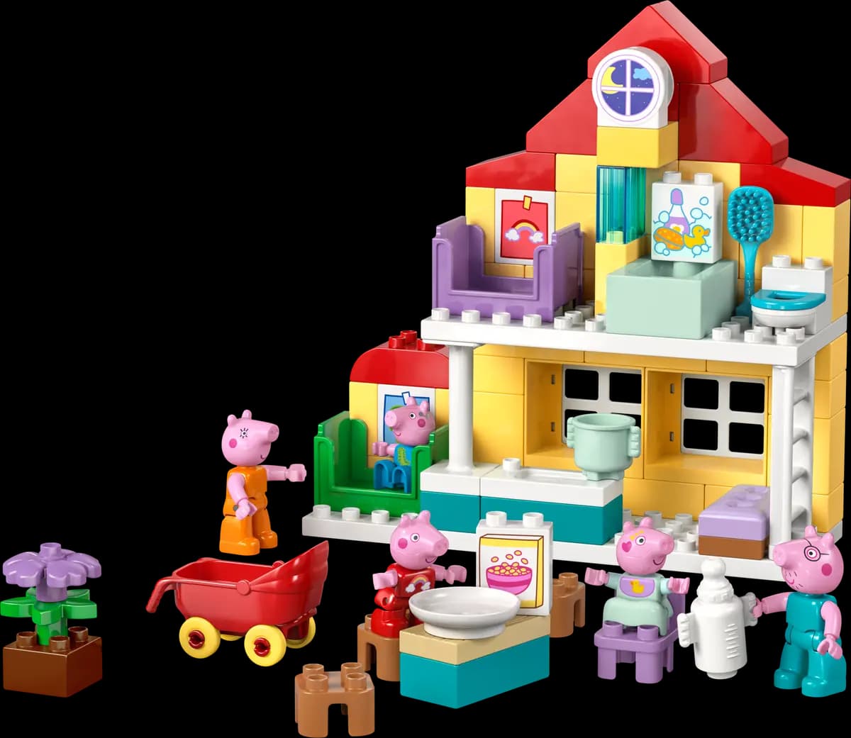 LEGO Family House 10467 [84 pieces, ages 2+, DUPLOÃƒÆ’Ã†â€™ÃƒÂ¢Ã¢â€šÂ¬Ã…Â¡ÃƒÆ’Ã¢â‚¬Å¡Ãƒâ€šÃ‚Â®]