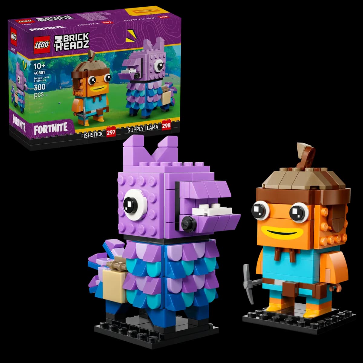 LEGO Supply Llama & Fishstick Figures 40881 [300 pieces, ages 10+, LEGO® Fortnite]