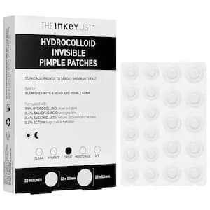 The INKEY List Hydrocolloid Invisible Pimple Patches + Salicylic Acid 22 Patches/22 patches [Normal, Dry, Combination, and Oily, Mask, 22 Patches/22 patches]
