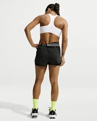 Nike Swift Women's High-Support Lightly Lined Sports Bra White [Body: 70% polyester/30% spandex, Machine Wash, XXS-XXL]
