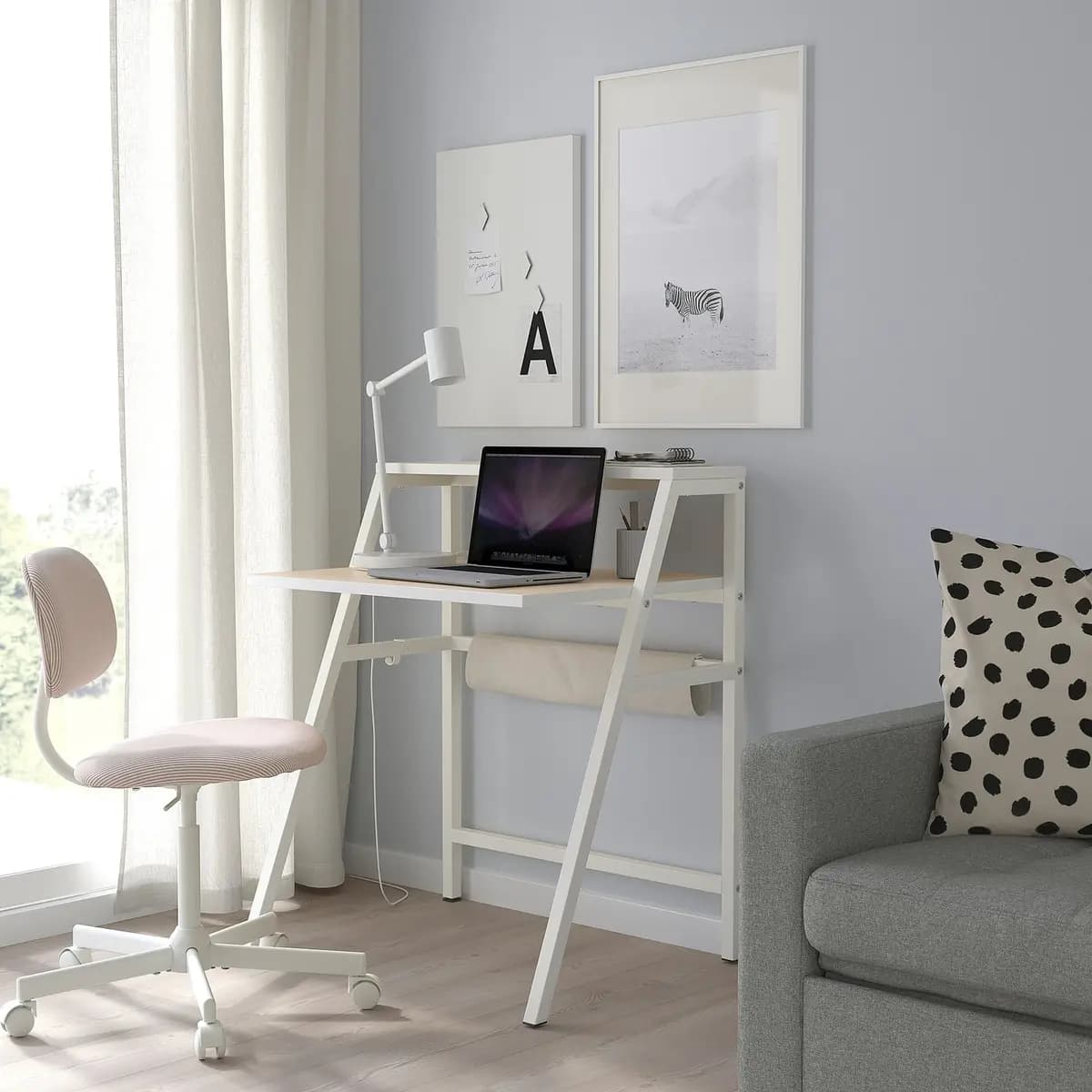 IKEA MITTPLAN Desk, white [Width 31 1/2 ", Depth 23 5/8 ", Height 29 1/2 "]