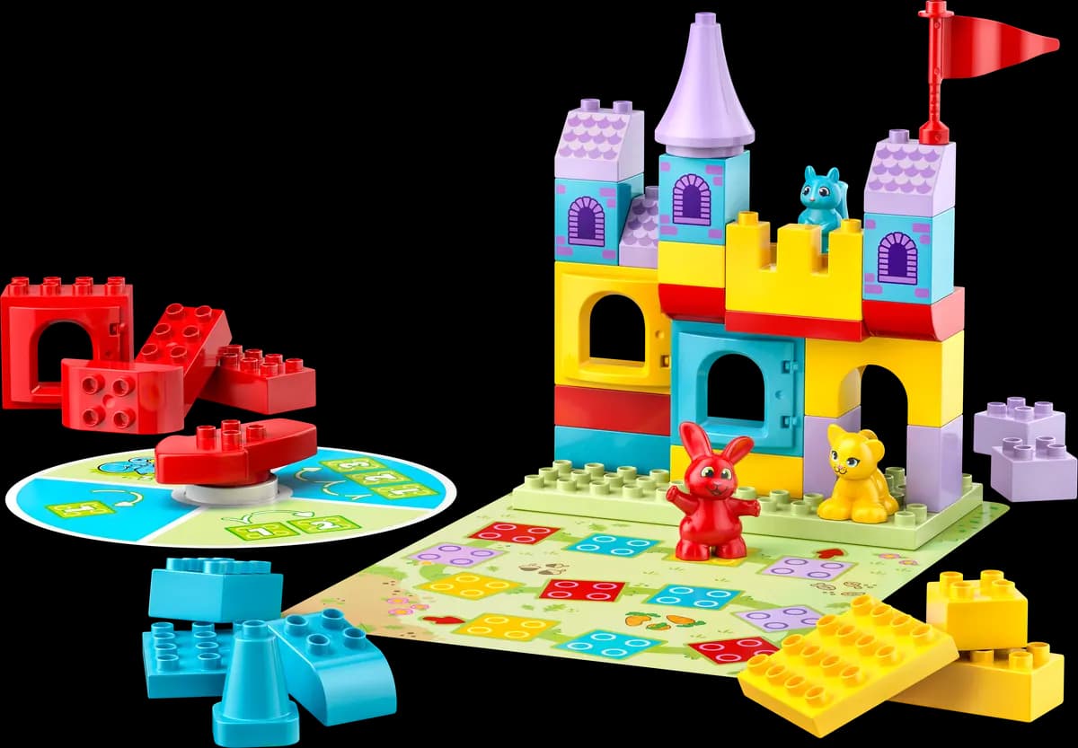 LEGO Hopsy's Castle Game 10450 [47 pieces, ages 3+, DUPLOÃƒÆ’Ã†â€™ÃƒÂ¢Ã¢â€šÂ¬Ã…Â¡ÃƒÆ’Ã¢â‚¬Å¡Ãƒâ€šÃ‚Â®]