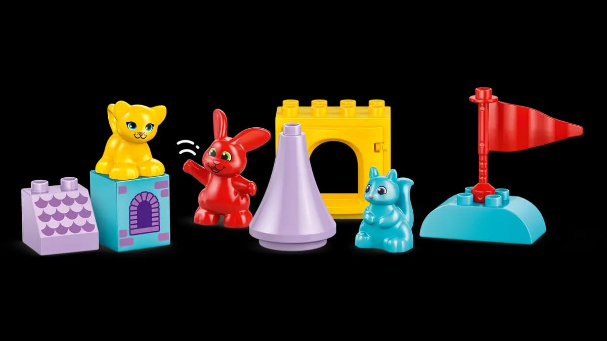 LEGO Hopsy's Castle Game 10450 [47 pieces, ages 3+, DUPLOÃƒÆ’Ã†â€™ÃƒÂ¢Ã¢â€šÂ¬Ã…Â¡ÃƒÆ’Ã¢â‚¬Å¡Ãƒâ€šÃ‚Â®]