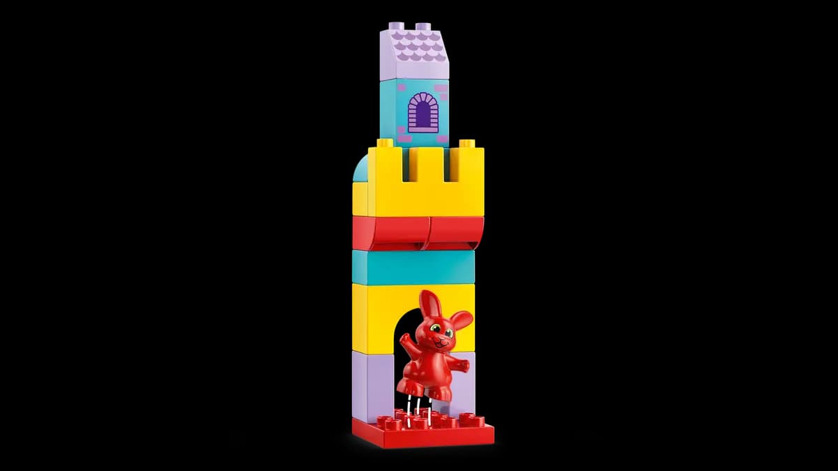 LEGO Hopsy's Castle Game 10450 [47 pieces, ages 3+, DUPLOÃƒÆ’Ã†â€™ÃƒÂ¢Ã¢â€šÂ¬Ã…Â¡ÃƒÆ’Ã¢â‚¬Å¡Ãƒâ€šÃ‚Â®]