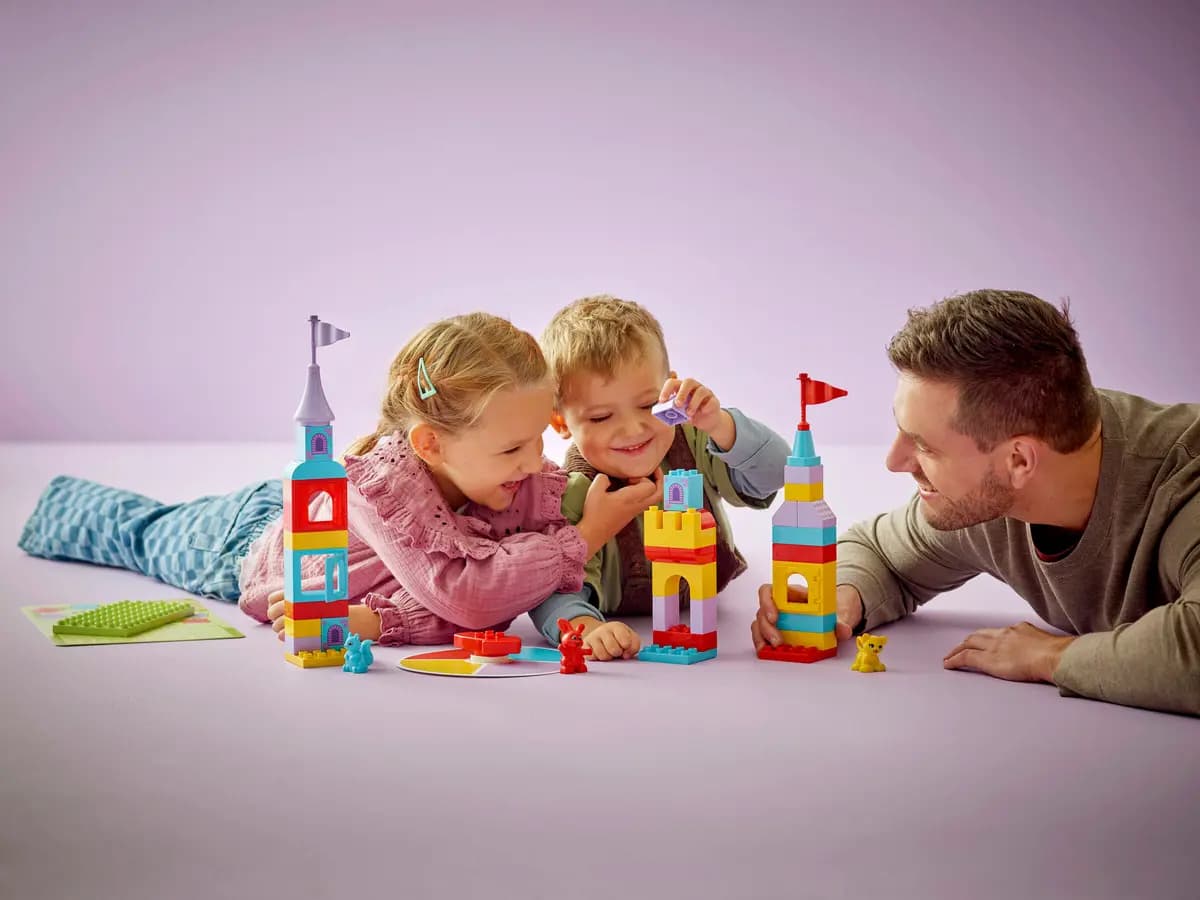 LEGO Hopsy's Castle Game 10450 [47 pieces, ages 3+, DUPLOÃƒÆ’Ã†â€™ÃƒÂ¢Ã¢â€šÂ¬Ã…Â¡ÃƒÆ’Ã¢â‚¬Å¡Ãƒâ€šÃ‚Â®]