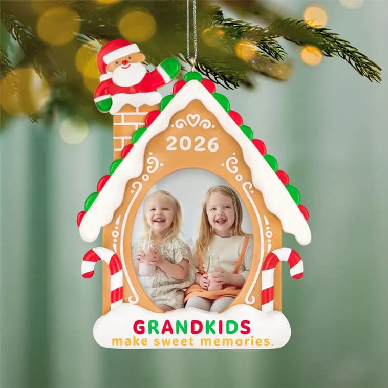 Granddaughter Snowman Sweater 2026 Ornament [Granddaughter 2026, 2.75 x 3.25 x 1.25, Plastic ornament with hanger attachm, One 2026 Hallmark Keepsake Christmas]