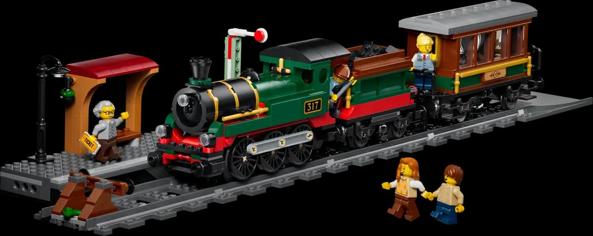 LEGO Vintage Steam Train 60511 [575 pieces, ages 7+, City]