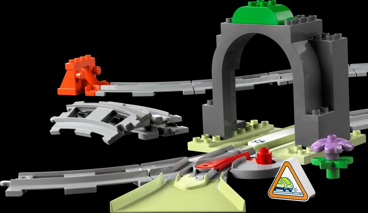 LEGO Train Tunnel and Tracks Expansion Set 10425 [20 pieces, ages 2+, DUPLOÃƒÆ’Ã†â€™ÃƒÂ¢Ã¢â€šÂ¬Ã…Â¡ÃƒÆ’Ã¢â‚¬Å¡Ãƒâ€šÃ‚Â®]
