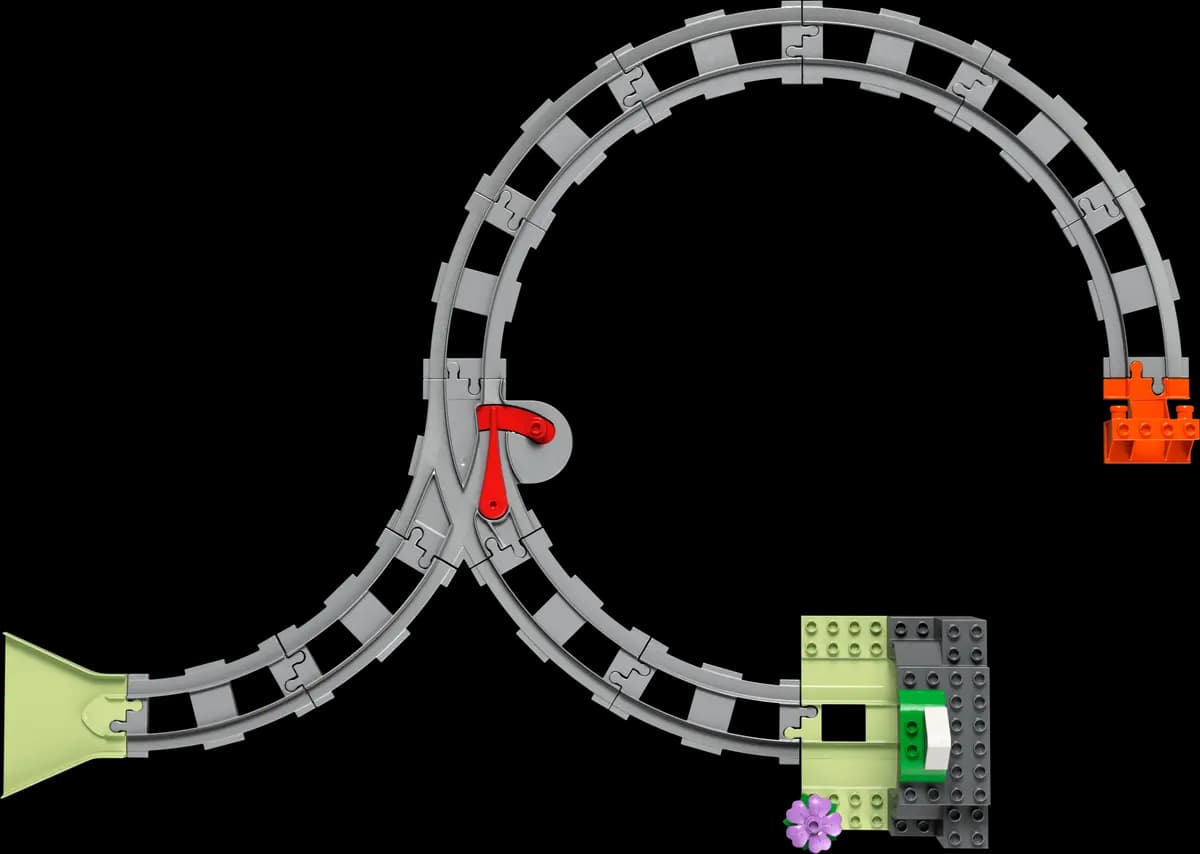 LEGO Train Tunnel and Tracks Expansion Set 10425 [20 pieces, ages 2+, DUPLOÃƒÆ’Ã†â€™ÃƒÂ¢Ã¢â€šÂ¬Ã…Â¡ÃƒÆ’Ã¢â‚¬Å¡Ãƒâ€šÃ‚Â®]