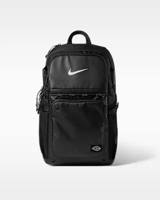 Nike Vapor Football Backpack 32L Black [Body: 100% polyester/Lining: 70% polyester/30% polyethylene (PE), Spot clean, ONE SIZE]
