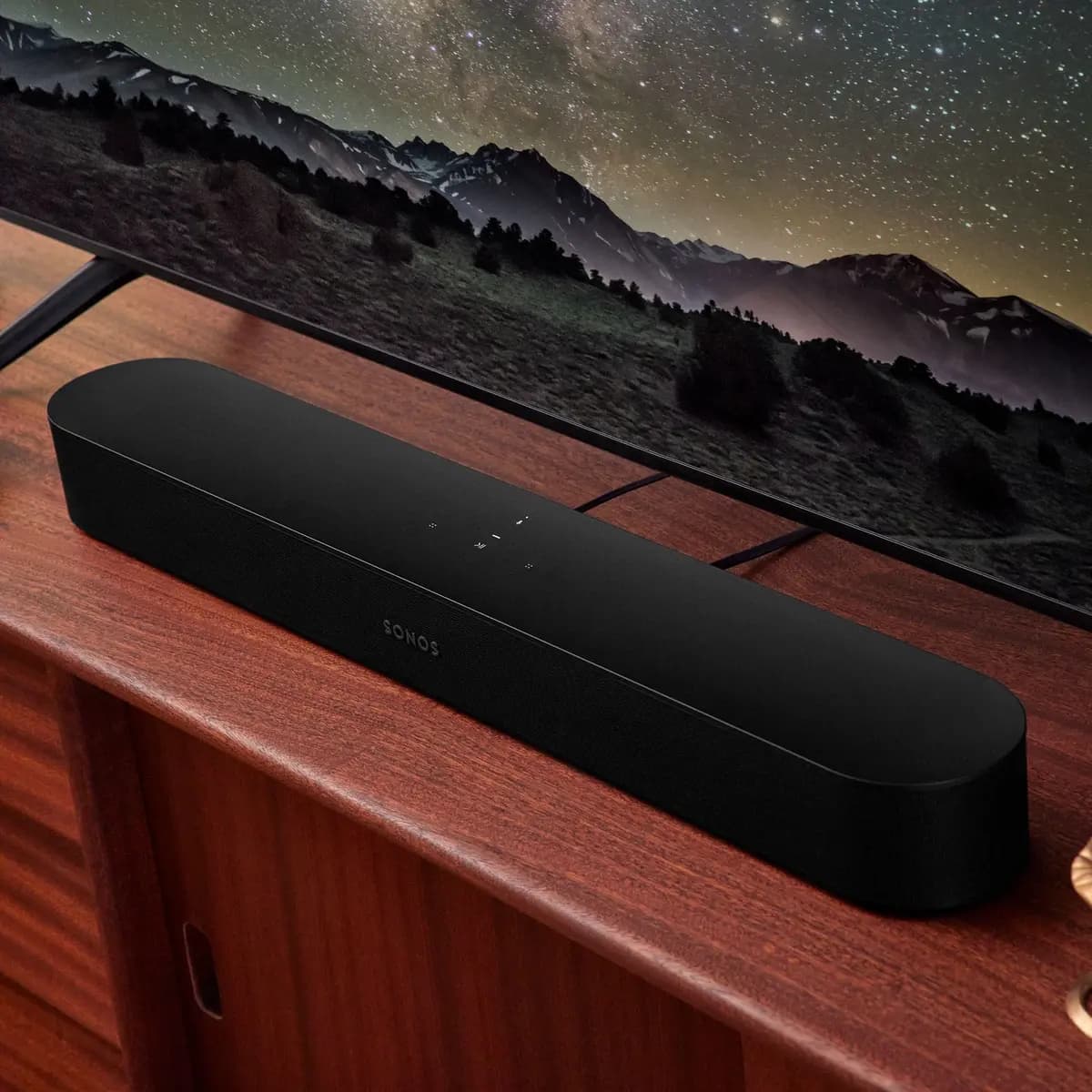 Sonos Beam (Gen 2) - Black [2.68 in (68 mm), 25.63 in (651 mm), 3.94 in (100 mm)]