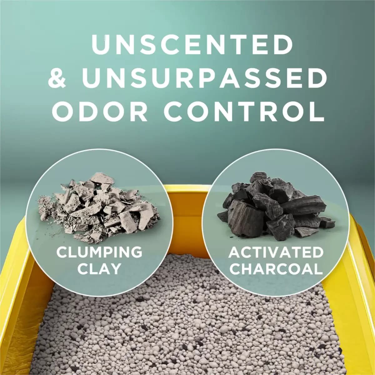 Purina® Tidy Cats® Free & Clean Natural Clumping Multi-Cat Clay Cat Litter - Unscented, Low Dust [Features Unscented cat litter provides long–lasti, Features Odor Control, Brand Pu