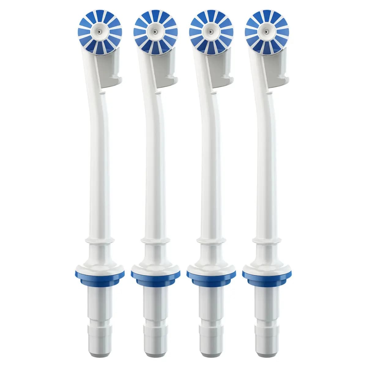 Oral-B Water Flosser Advanced Aquafloss Nozzle, 4 count [2 stream styles to customize your clean, Targets and helps eliminate plaque bacteria for healthier gums, Compatible only wi