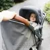 UPPAbaby Minu V3 Lightweight Travel Stroller - Dillan [Dimensions (Overall) 41 Inches (H) x 18 Inches (W) x 34.5 Inc, Weight 16.7 Pounds, Holds up to 50 Pounds, Dimensions (Collaps