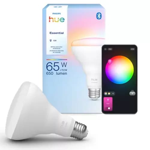 Philips Hue Essential BR30 - E26 smart bulb - 650 lm - 7.2W [046677592622, Yes, 95x129]