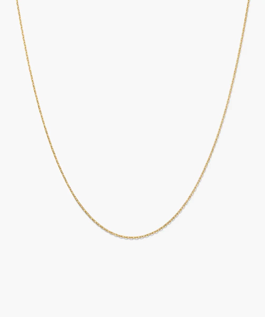 Mejuri Oval Link Chain Necklace 18k Gold Vermeil [18k Gold Vermeil, Chain Width: 1.15mm, Polish with a soft cloth]